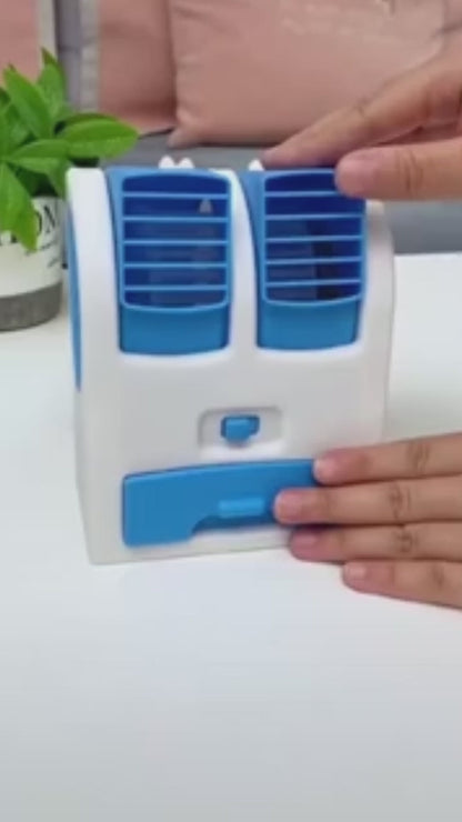 3-in-1 Portable Mini AC Cooler with Conditioner Humidifier Purifier